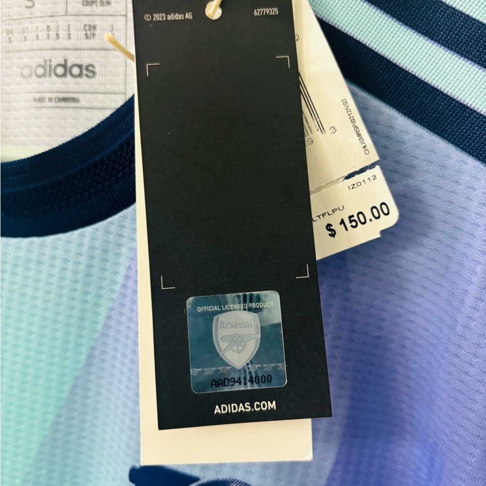adidas Men's Arsenal Authentic Third Jersey 24/25 - Picture 5 of 10